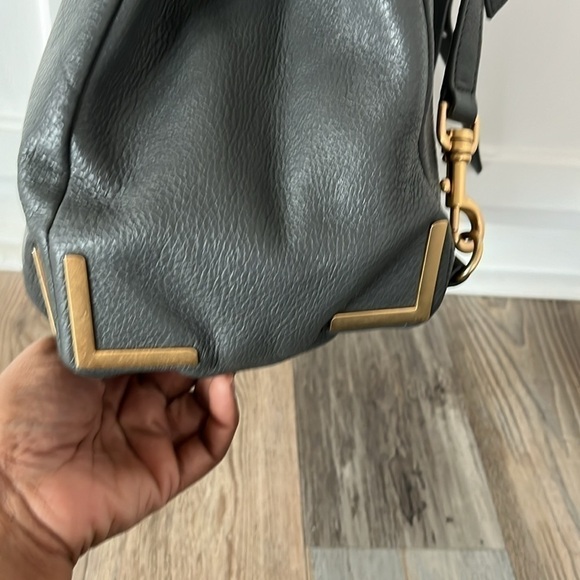 Linda Leather Bucket Backpack Charcoal - Picture 5 of 9